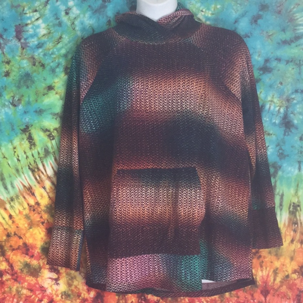 LulaRoe Amber Hoodie Metallic Colors